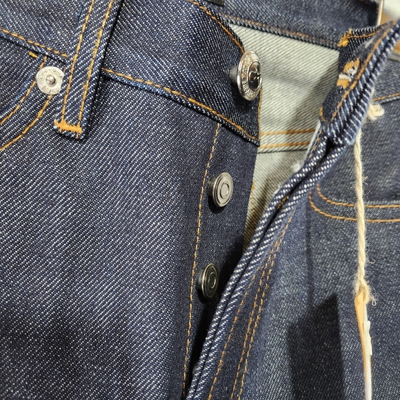 BNWT A.P.C. New Cure H 100% Cotton Dark Indigo Raw Rigid Denim Slim Jeans sz 26 - Picture 5 of 10